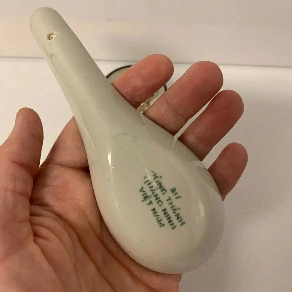 Vintage Set Asian Spoon Chop Stick Rest